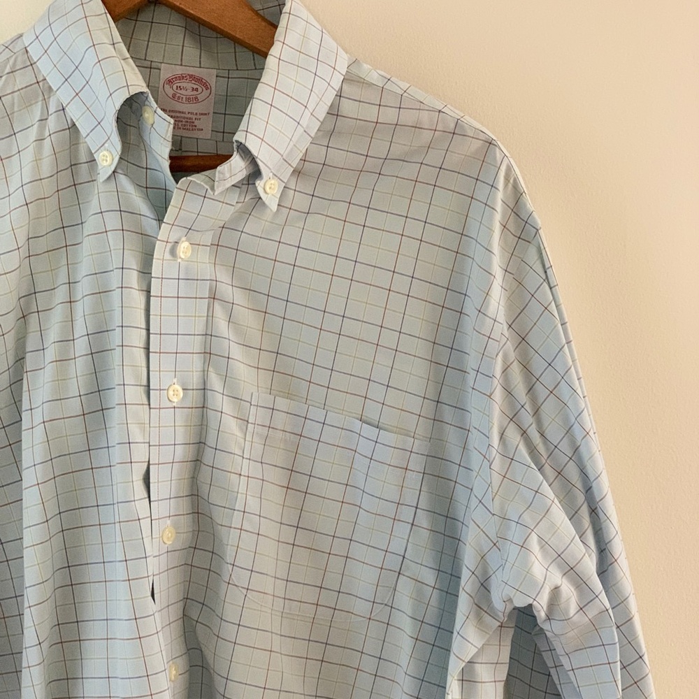 Brooks Brothers | Dress Shirt Non-Iron 15 1/2 34